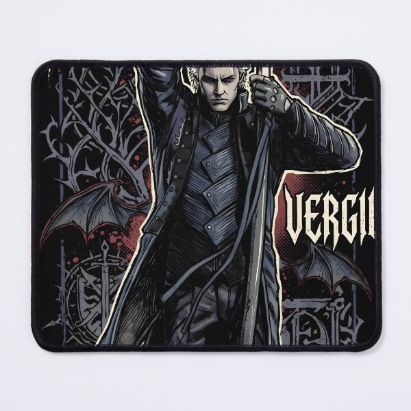 Item preview, Vergil Devil May Cry Gothic Gaming Graphic Tee designed and sold by Senpaiwaves.