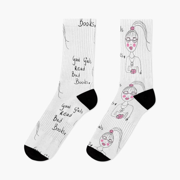Item preview, good girls read bad books designed and sold by Kasia1987t.