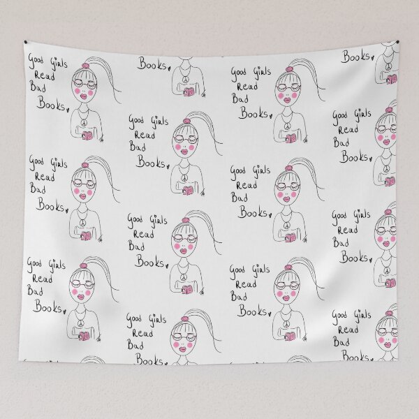 Item preview, good girls read bad books designed and sold by Kasia1987t.