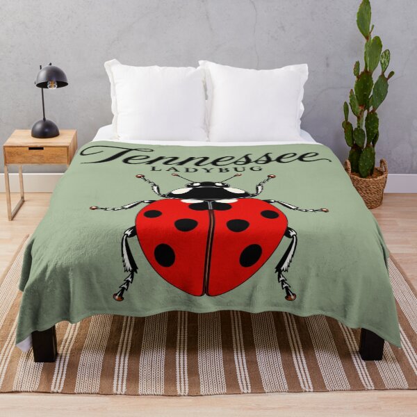 Item preview, Tennessee Ladybug State Insect Retro Poster designed and sold by The-Drip-Studio.