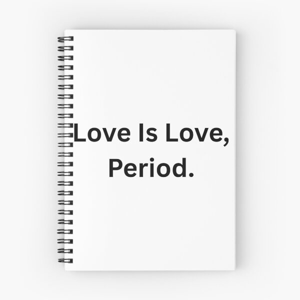 Item preview, Love Is Love, Period. - Black Text designed and sold by Prideful-Koala.