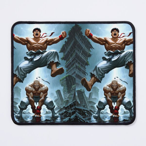 Item preview, Video Games - Stylized Karate Fighters, Epic Confrontation in Ruined City designed and sold by Zone--Gaming.