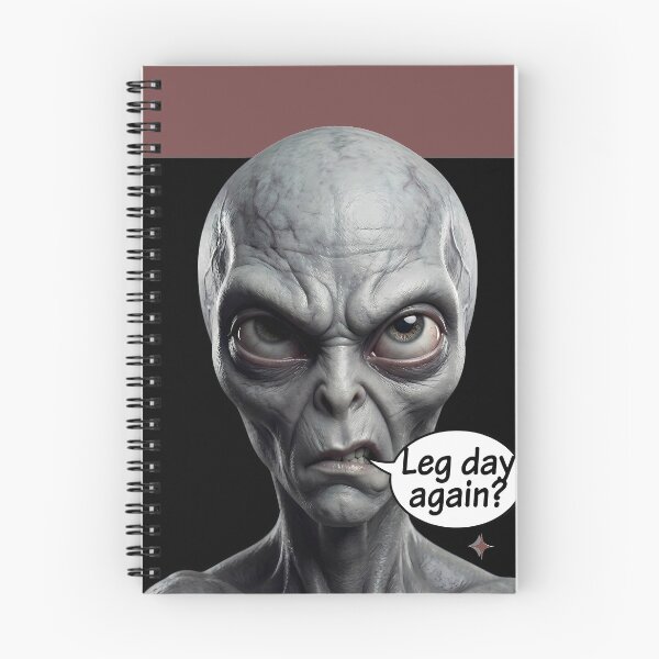 Item preview, Not Another Leg Day Alien Fitness Shirt designed and sold by NexxaStoree.