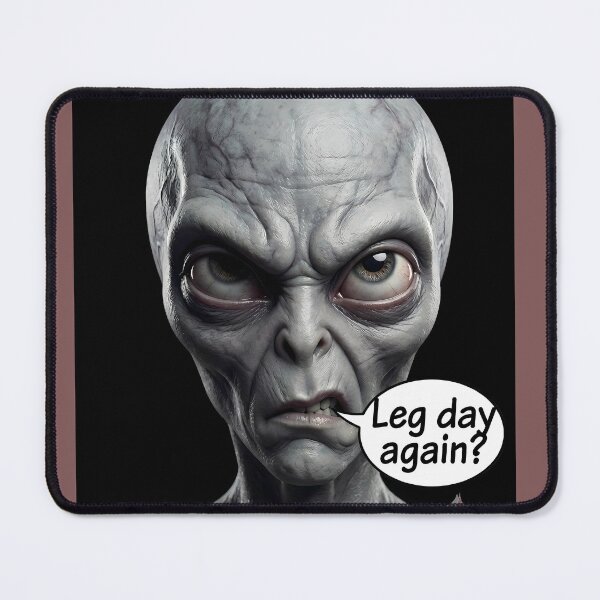Item preview, Not Another Leg Day Alien Fitness Shirt designed and sold by NexxaStoree.