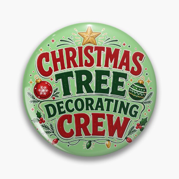 Item preview, Christmas Tree Decorating Crew – Funny Holiday Decorating Design designed and sold by TheStephanieRome.