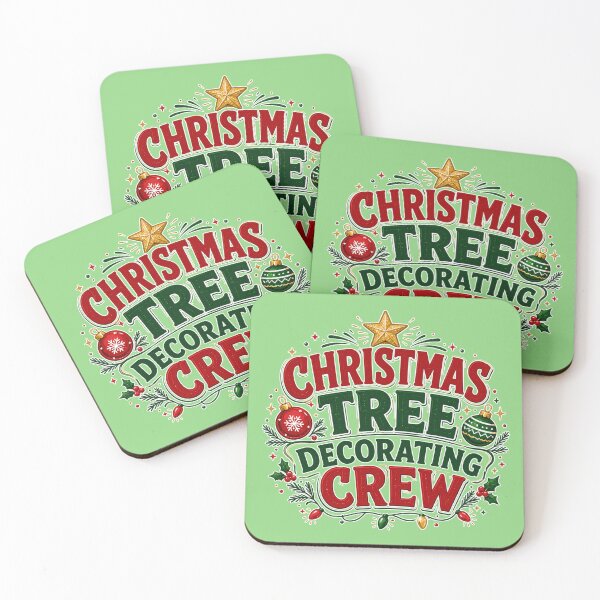 Item preview, Christmas Tree Decorating Crew – Funny Holiday Decorating Design designed and sold by TheStephanieRome.