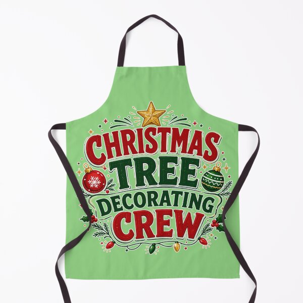 Item preview, Christmas Tree Decorating Crew – Funny Holiday Decorating Design designed and sold by TheStephanieRome.