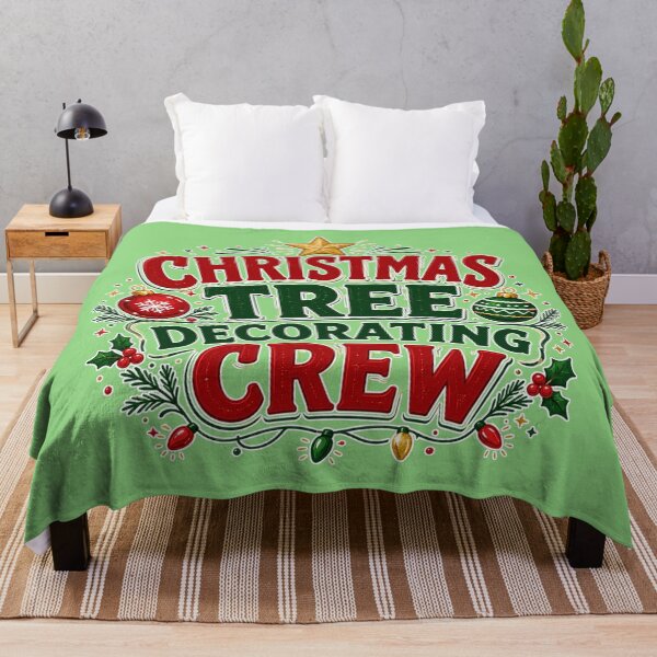 Item preview, Christmas Tree Decorating Crew – Funny Holiday Decorating Design designed and sold by TheStephanieRome.