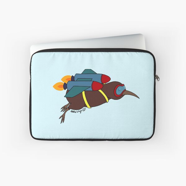 Item preview, Jet Pack Kiwi Bird - Incoming from New Zealand designed and sold by AdelieWings.