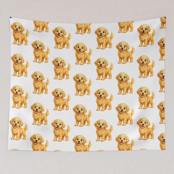 Item preview, Cute Golden Retriever Puppy designed and sold by BackgroundND.