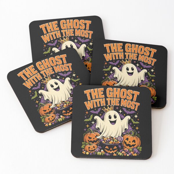Item preview, Funny Crowned Halloween Ghost Pumpkin Candy Art designed and sold by elderberry.