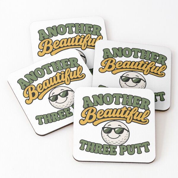 Item preview, Another Beautiful Three Putt Funny Golf Design designed and sold by EastEndTownie.