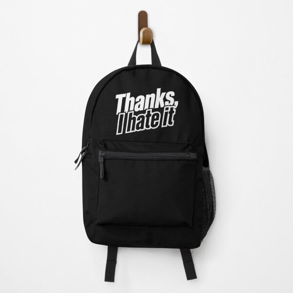 Item preview, Thanks, I Hate It – Funny Sarcastic Typography Quote designed and sold by Inky Accessories.