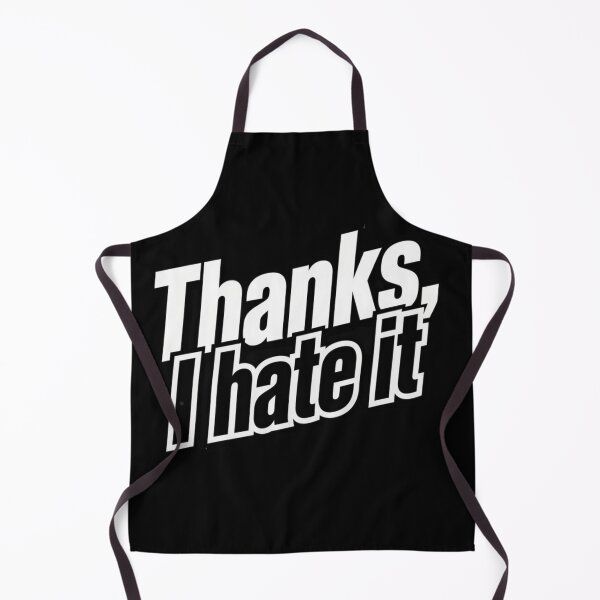 Item preview, Thanks, I Hate It – Funny Sarcastic Typography Quote designed and sold by Inky Accessories.