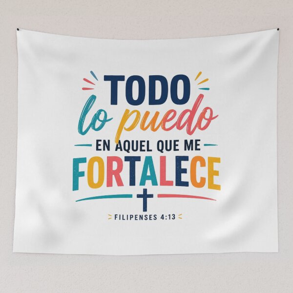 Item preview, I Can Do All Things Through Christ | Philippians 4:13 Christian Quote designed and sold by MARSHORY.