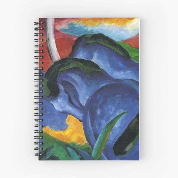 Item preview, The Large Blue Horses by Franz Marc - Expressionist Art designed and sold by PureVintageLove.