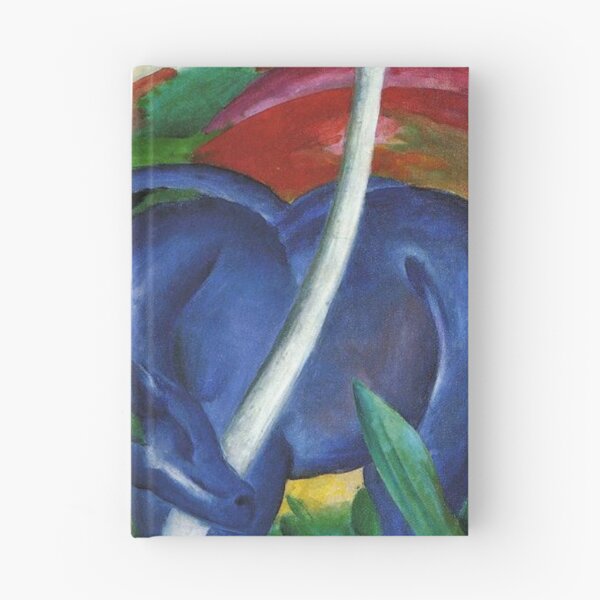 Item preview, The Large Blue Horses by Franz Marc - Expressionist Art designed and sold by PureVintageLove.