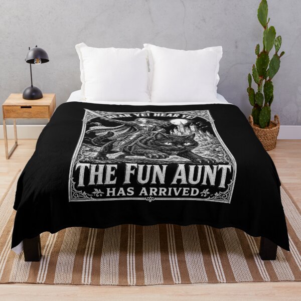 Item preview, Hear Ye! Hear Ye! The Fun Aunt Has Arrived Black Cat Warrior designed and sold by Abirtom.