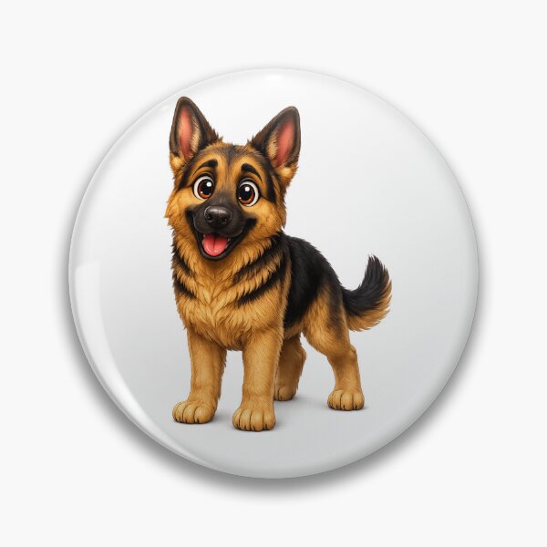 Item preview, Cute German Shepherd Puppy  designed and sold by BackgroundND.