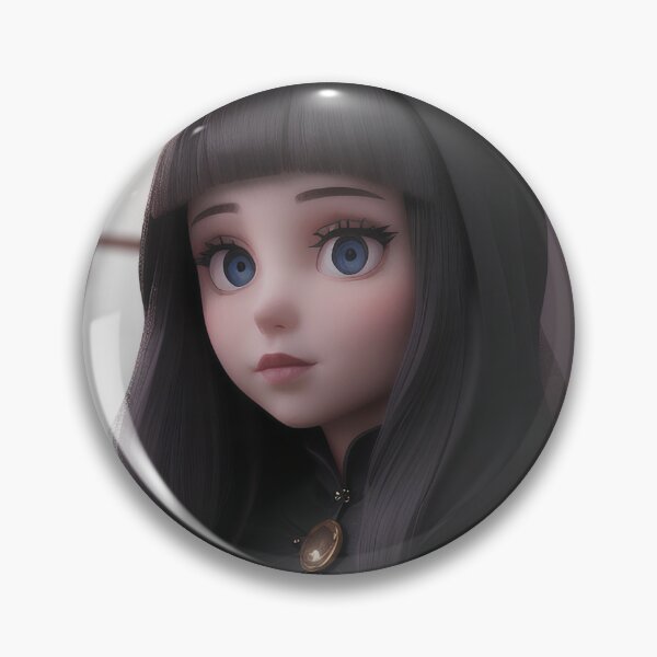 Item preview, Mysterious Gothic Hooded Anime Girl designed and sold by MoonGlyphSilence.