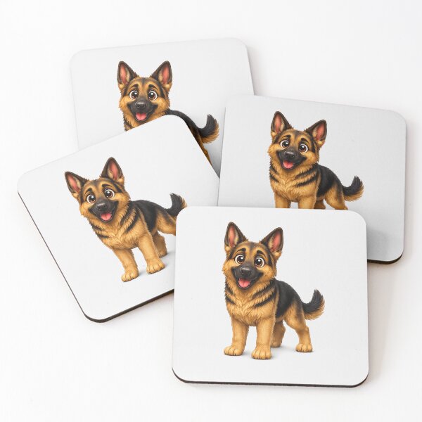 Item preview, Cute German Shepherd Puppy  designed and sold by BackgroundND.