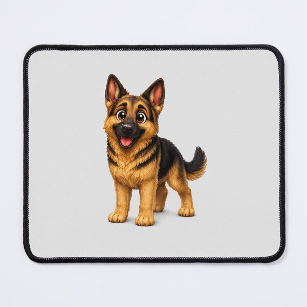 Item preview, Cute German Shepherd Puppy designed and sold by BackgroundND.