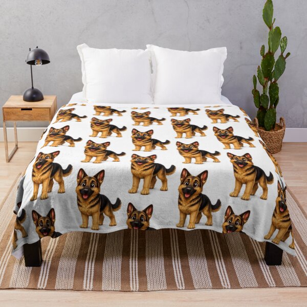 Item preview, Cute German Shepherd Puppy designed and sold by BackgroundND.