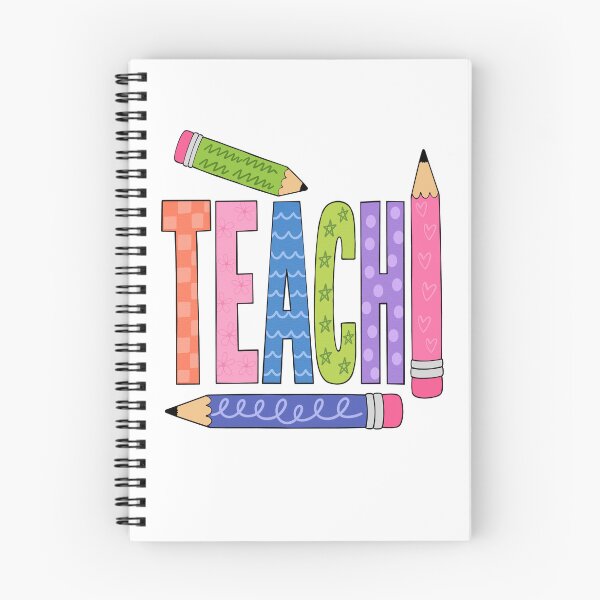 Item preview, Teach in Color for Cheerful Back to School designed and sold by FreshVibe Prints.
