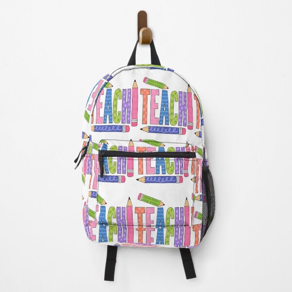 Item preview, Teach in Color for Cheerful Back to School designed and sold by FreshVibe Prints.
