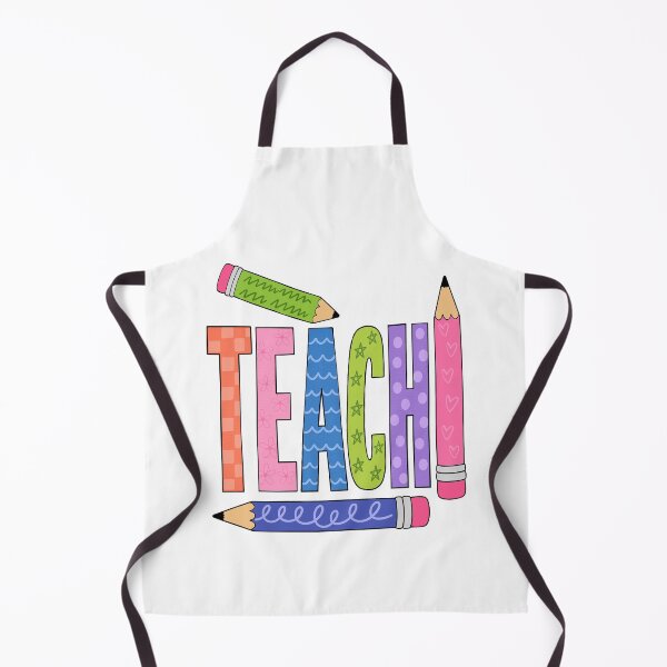Item preview, Teach in Color for Cheerful Back to School designed and sold by FreshVibe Prints.