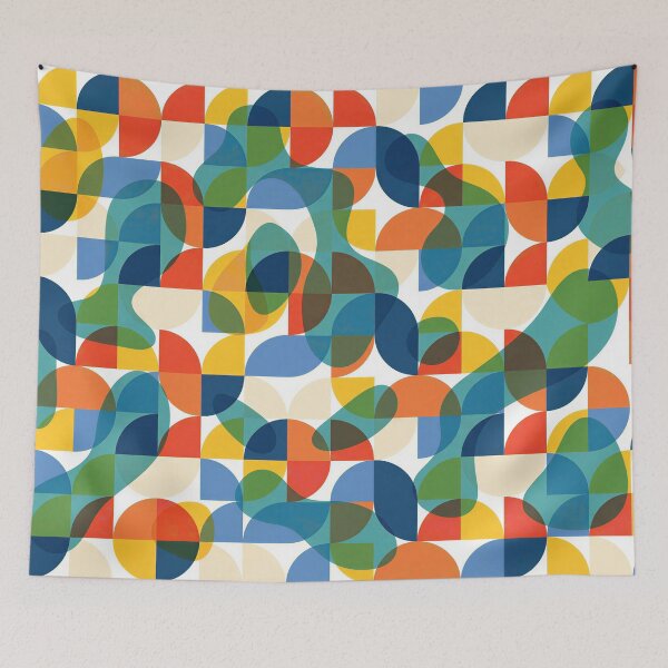 Item preview, Modern Geometric Abstraction – Bauhaus Style designed and sold by Timegraf.