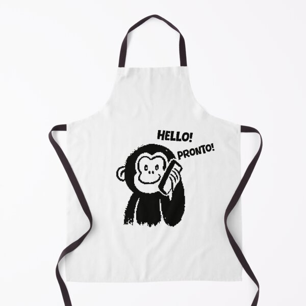 Item preview, A pixel Monkey with a phone designed and sold by ANVivid.