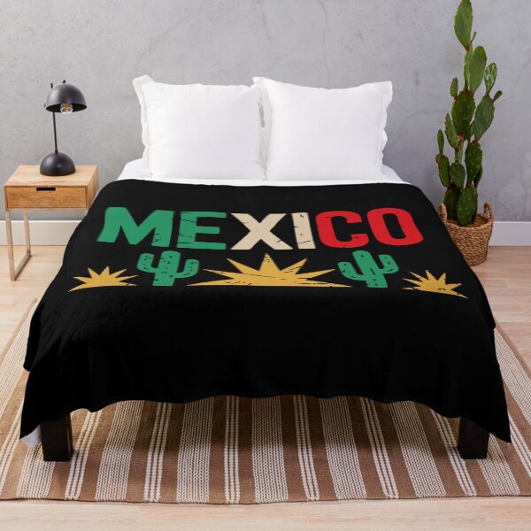 Item preview, Mexico – Cactus Typography Travel Art designed and sold by MarkedArtPrints.