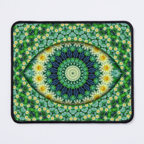 Item preview, Lotus Eye Mandala — Emerald Dream designed and sold by Jomsunshine.