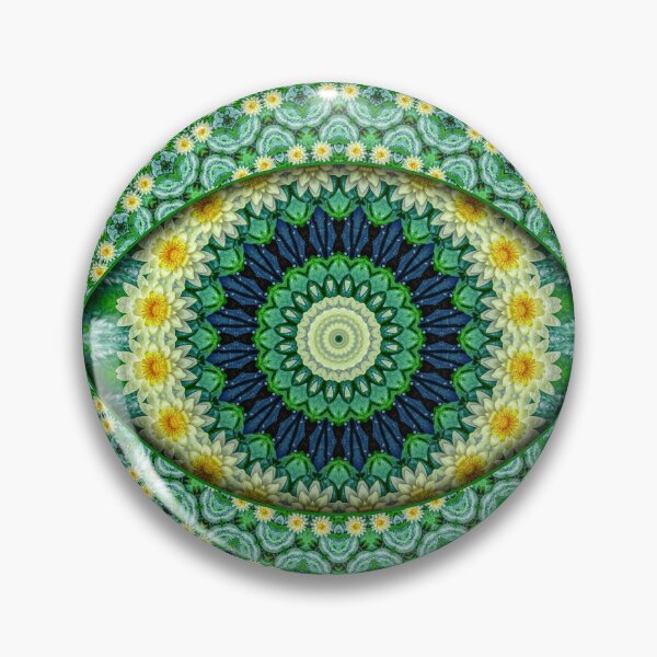 Item preview, Lotus Eye Mandala — Emerald Dream designed and sold by Jomsunshine.