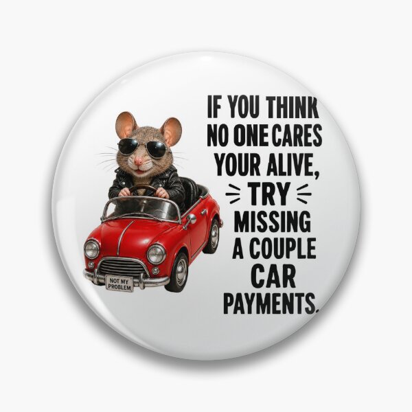 Item preview, Try Missing Car Payments Funny Mouse designed and sold by HippyRikky.