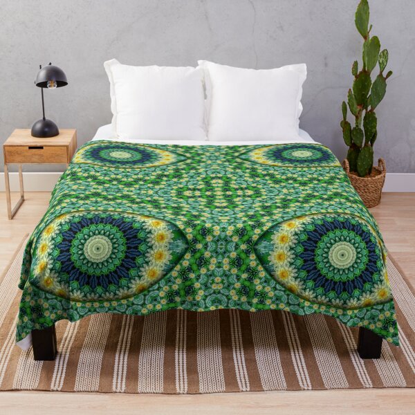 Item preview, Lotus Eye Mandala — Emerald Dream designed and sold by Jomsunshine.