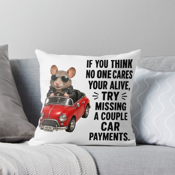 Item preview, Try Missing Car Payments Funny Mouse designed and sold by HippyRikky.