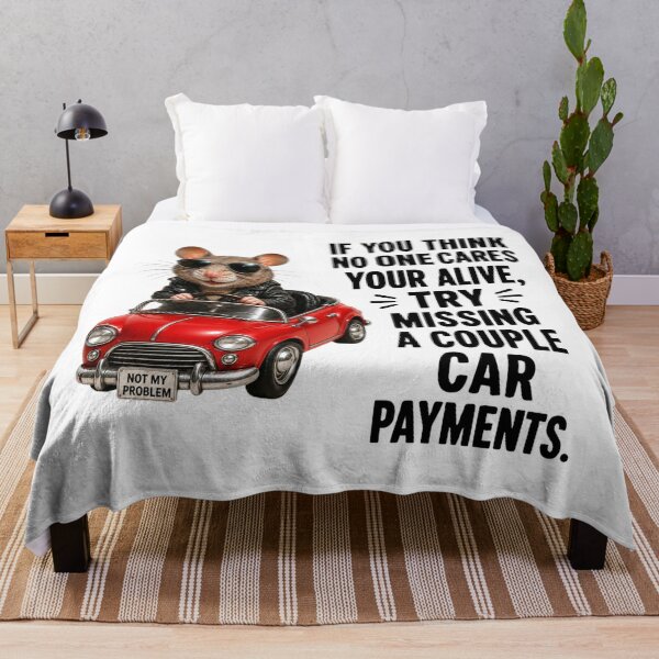 Item preview, Try Missing Car Payments Funny Mouse designed and sold by HippyRikky.