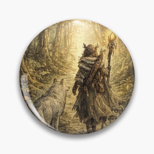 Item preview, The Last Guardian of the Ancient Wilds designed and sold by Del4xe.
