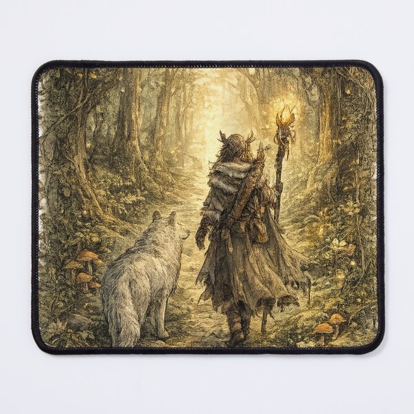 Item preview, The Last Guardian of the Ancient Wilds designed and sold by Del4xe.