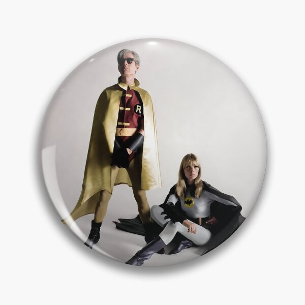 Item preview, Andy Warhol & Nico (Batman and Robin) designed and sold by Cathedral of Curiosity.