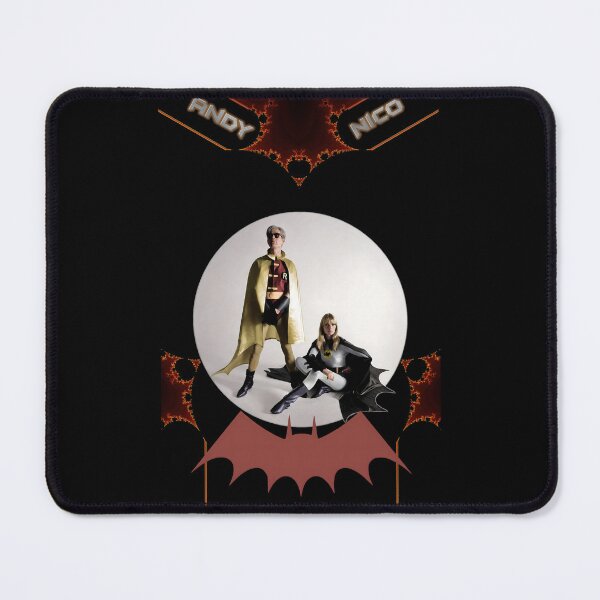 Item preview, Andy Warhol & Nico (Batman and Robin) designed and sold by Cathedral of Curiosity.