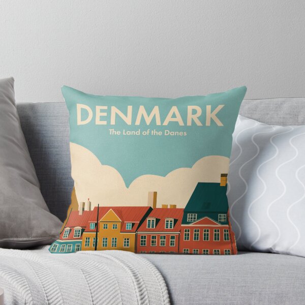Item preview, Denmark The Land Of Danes, Nordic Spirit Wall Art designed and sold by MarkedArtPrints.