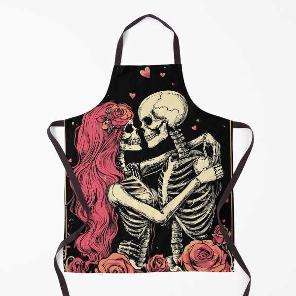Item preview, Gothic Skeleton Lovers with Roses designed and sold by Design Atlas.