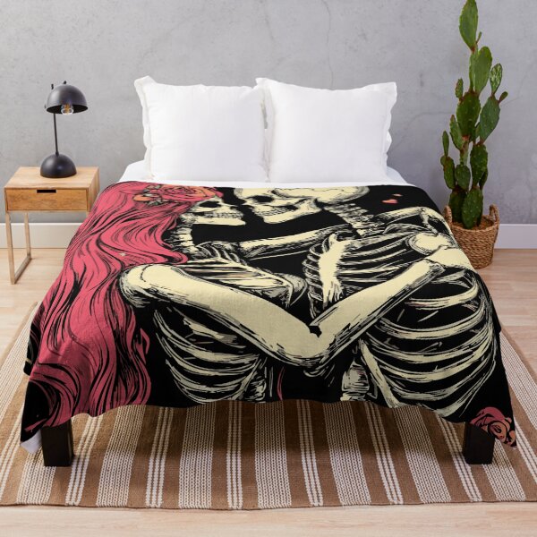 Item preview, Gothic Skeleton Lovers with Roses designed and sold by Design Atlas.