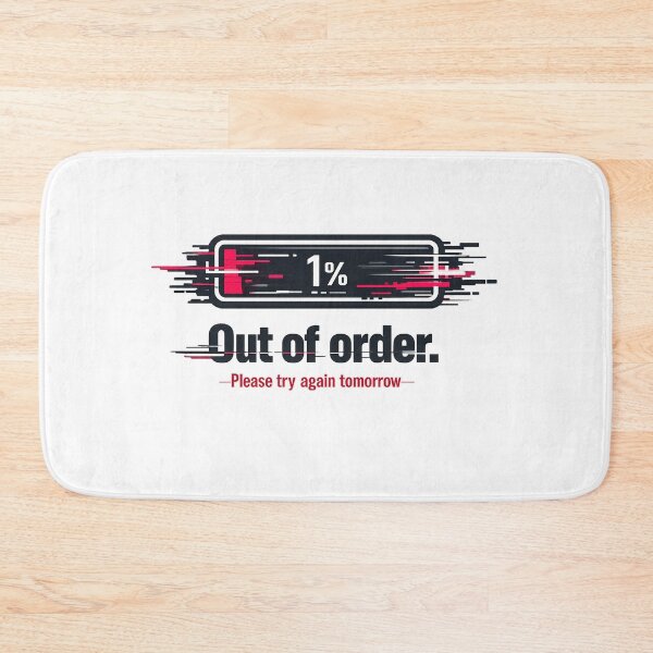 Item preview, Out of order. Please try again tomorrow designed and sold by teemix.