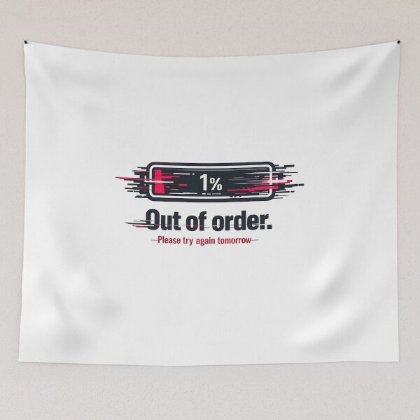 Item preview, Out of order. Please try again tomorrow designed and sold by teemix.