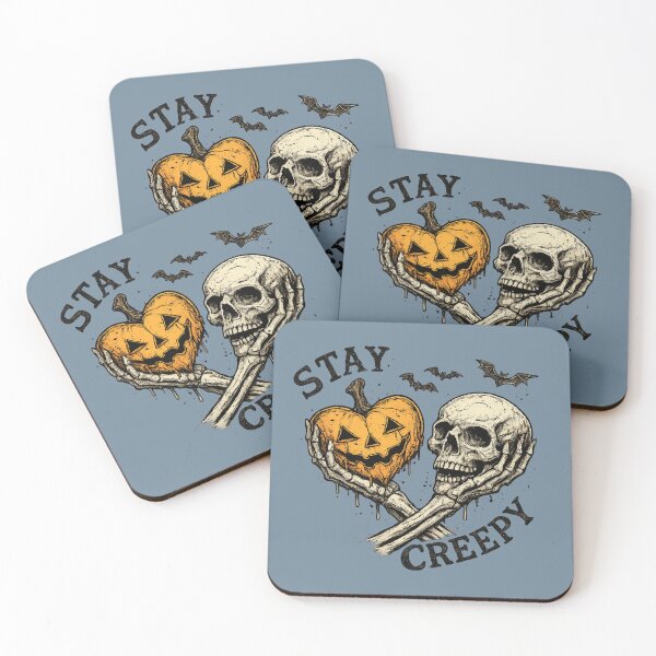 Item preview, Stay Creepy for Vintage Halloween Fans designed and sold by POD DYNASTY | Original Print On Demand T-Shirt Graphics.