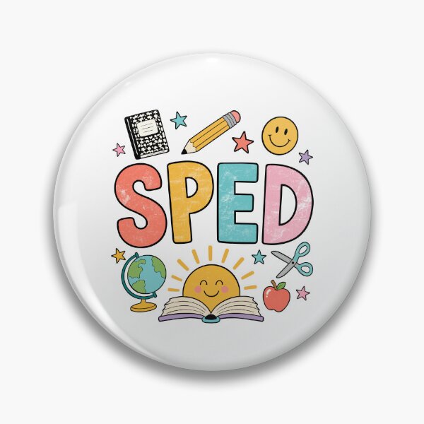 Item preview, Colorful SPED Pride for Back to School Teachers designed and sold by FreshVibe Prints.